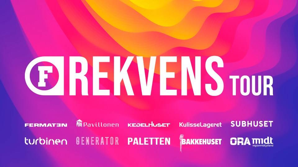 Frekvens Tour præsenterer 9 unge bands i hele midtjylland